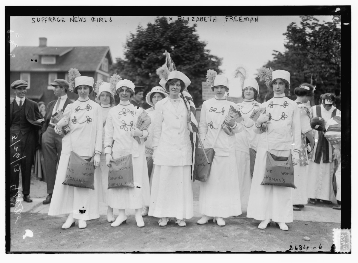 Long Island Suffrage News Girls